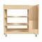 Flash Furniture Birch Plywood, 100 lbs Load Capacity, 23" L, 33" W, 31.5" H MK-ME14504-GG - alternate 4